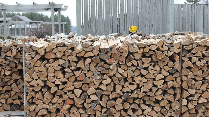 All oak firewood from Wisconsin