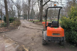 Nancy, parc de la pépinière, plan Pep 2030, réfection des chemins