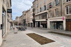 Nancy, piétonnisation, aménagements rue Gambetta