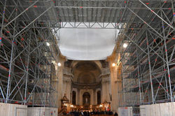 Nancy, restauration de la cathédrale