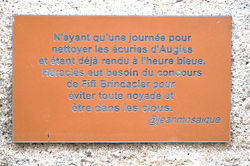 Nancy, mosaïque de Jean Dallaire