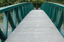 Laxou, réhabilitation de la passerelle des Fourasses