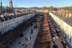Nancy, vue depuis la grande roue de Noël