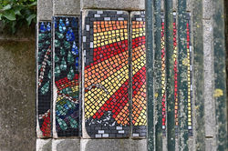 Nancy, mosaïque de Jean Dallaire