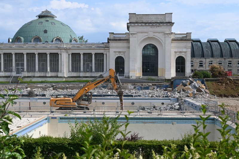GN Thermal, démolition piscine Bobet