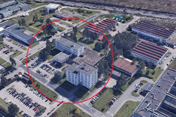 Nancy, démolition Institut des Soins Infirmiers