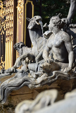 Nancy, fontaines place Stanislas