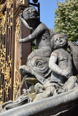 Nancy, fontaines place Stanislas