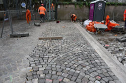 Nancy, piétonnisation de la rue Gustave Simon