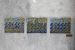 Nancy, mosaïque de Jean Dallaire