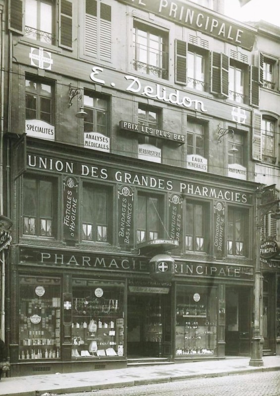 Découvrir Nancy, ses pharmacies Art Nouveau