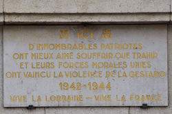 Nancy, boulevard Albert 1er