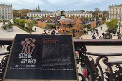 Nancy, jardin éphémère 2025, "De graines d'Art déco"