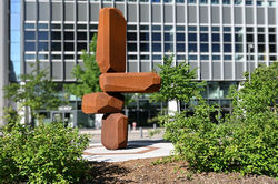 Nancy, monument de la Shoah "Pierres du souvenir"