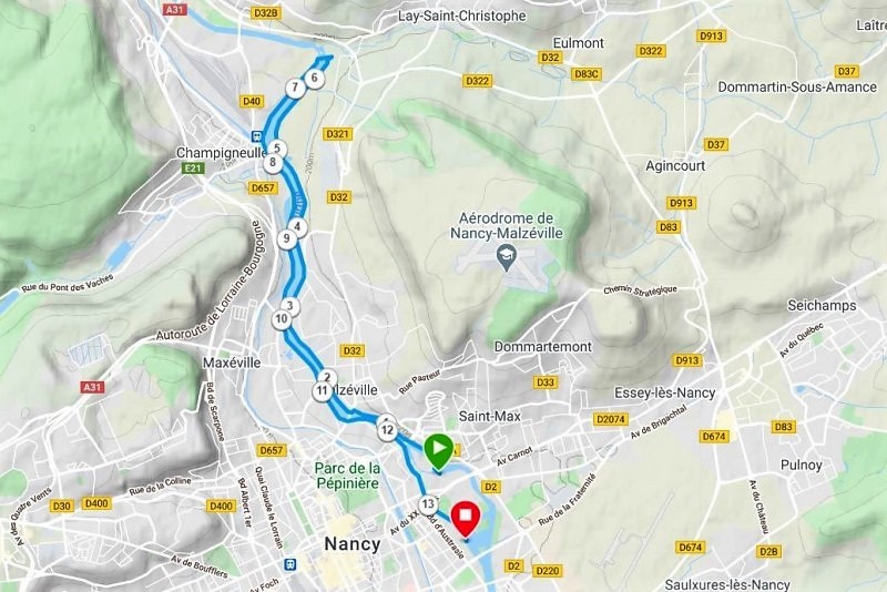 Nancy Balades Et Randonnees Nancy Focus Com