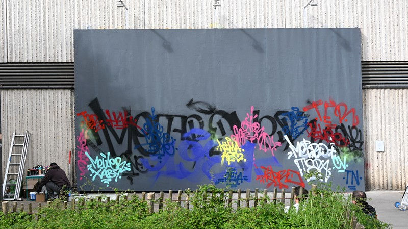 Nancy street art, METRO