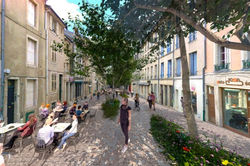 Nancy, piétonnisation rue Gustave Simon