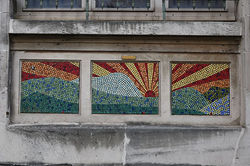 Nancy, mosaïque de Jean Dallaire