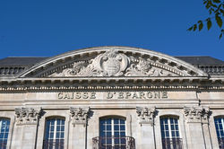 Nancy, fronton Caisse d'Epargne