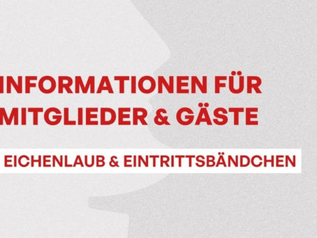 Vorverkauf und Ausgabe der Eintrittskarten startet!