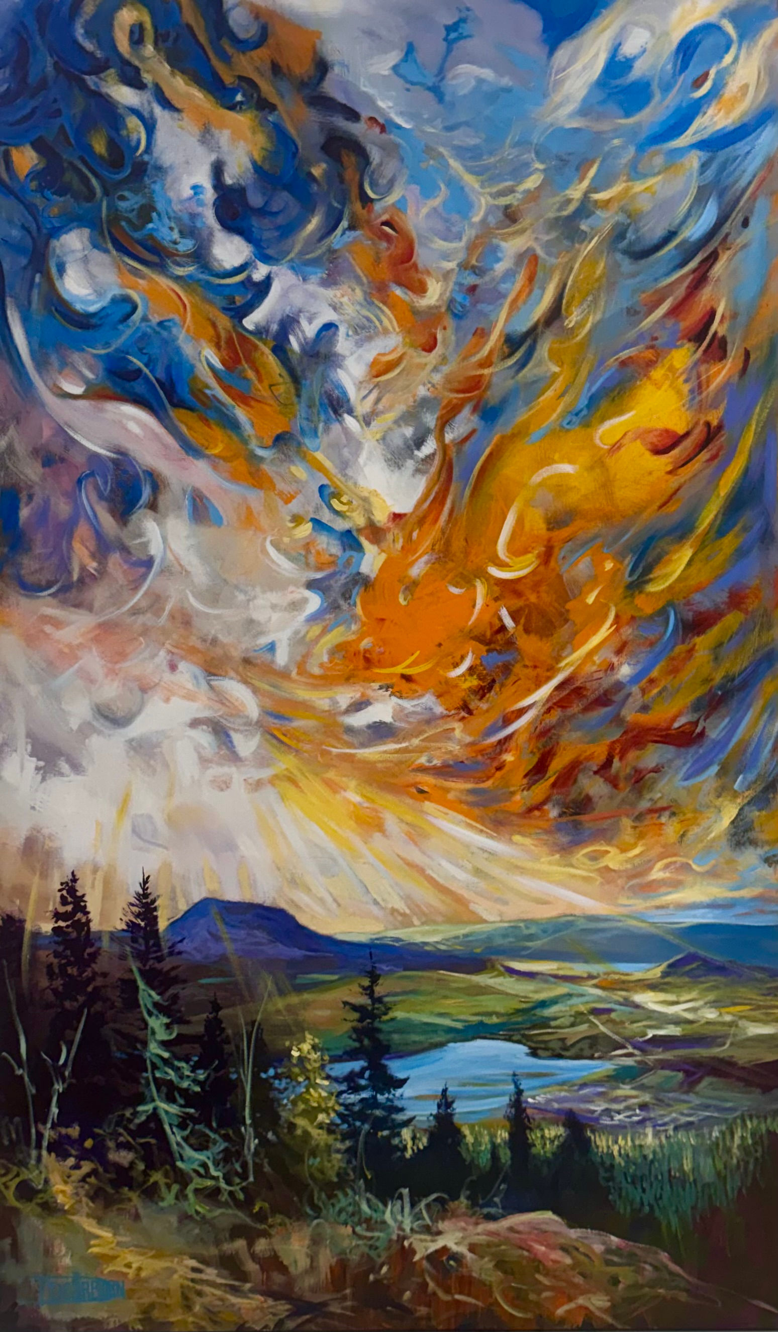 Acrylic on Canvas