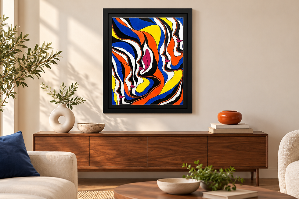 Thumbnail: Indian Ink on Water Colour Original art