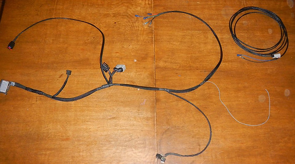 Neon circle track harness