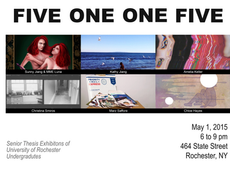 senior thesis series: “five one one five” opens friday, may 1st from 6-9pm at 464 state street
