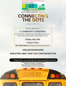 A Global Conversation about Youth Mental Health: Connecting the Dots