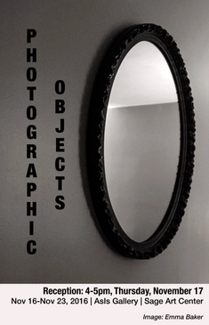 photographic objects opening reception today 4-5pm - asis gallery