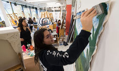 Introductory Painting course turns Rochester waiting rooms into ‘welcome rooms’