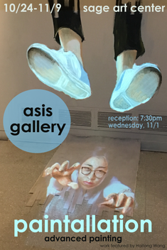 Paintallation reception tonight! 7:30PM