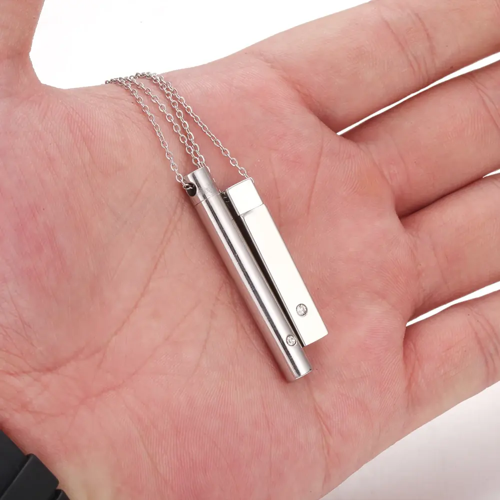 Aromatherapy Necklace Diffuser Pendant 316L Stainless Steel Locket Aroma Perfume