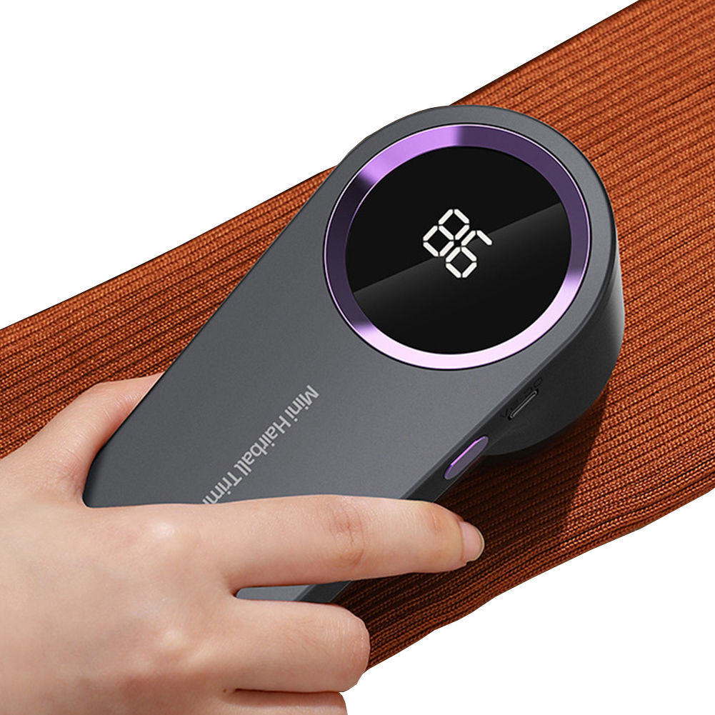 Electric Lint Remover Fabric Shaver Digital Display Electric Pellet Fluff Remove