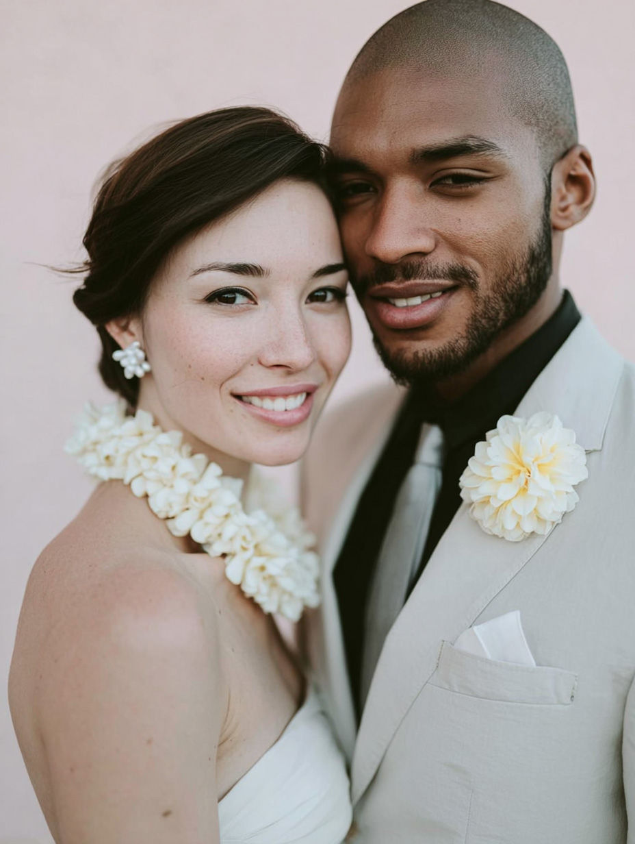 Luxurious bridal makeup and hair styling by Maleana Beauty, $590 Ohana Duo package for the bride and her closest inner circle.