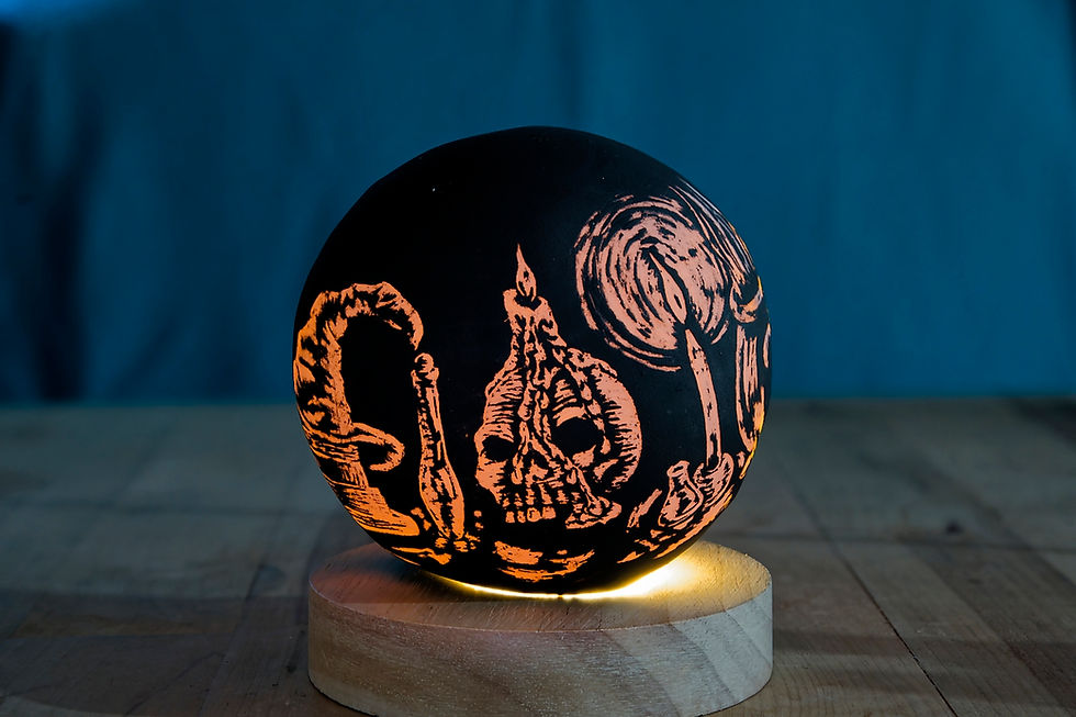 Thumbnail: Witch Sgrafitto Globe