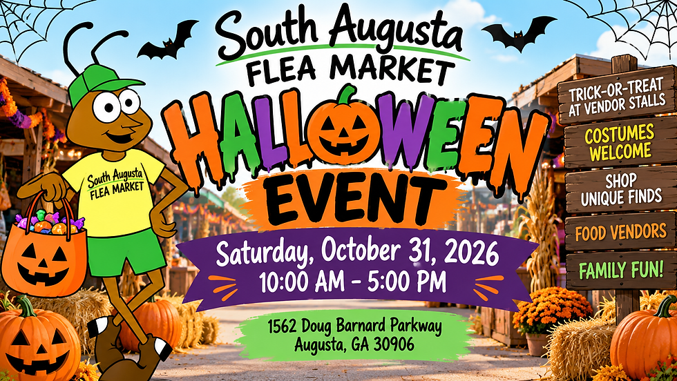 Halloween Trick-or-Treat at South Augusta Flea Market π