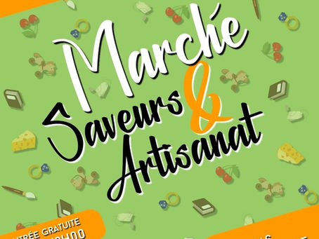 Dim. 15 juin 2025 - Marché Saveurs et Artisanat, Curis-au-Mont-d'Or (Rhône, 69)