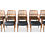 Thumbnail: Set of 10 Teak Chairs by N.O. Møller Model 83 - 102554e