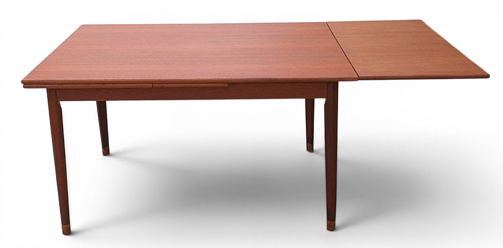 Thumbnail: Teak Dining Table w 2 Hidden Leaves - 052620