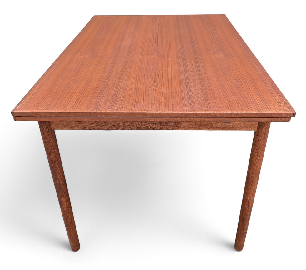 Thumbnail: Teak Dining Table w 2 Hidden Leaves - 0726987