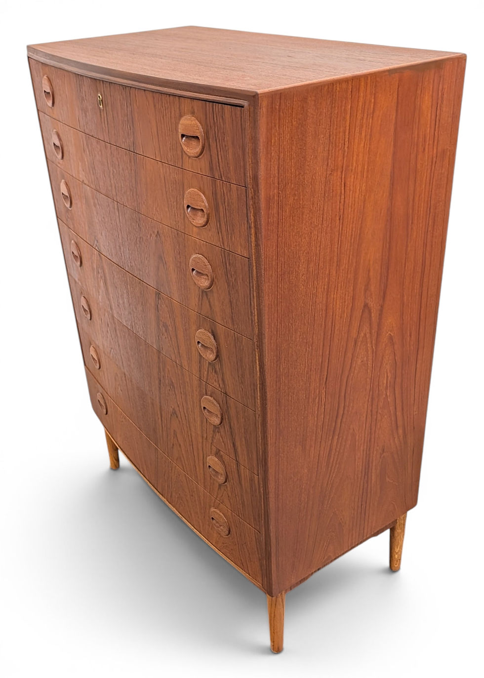Thumbnail: High Boy Teak Dresser - 052631
