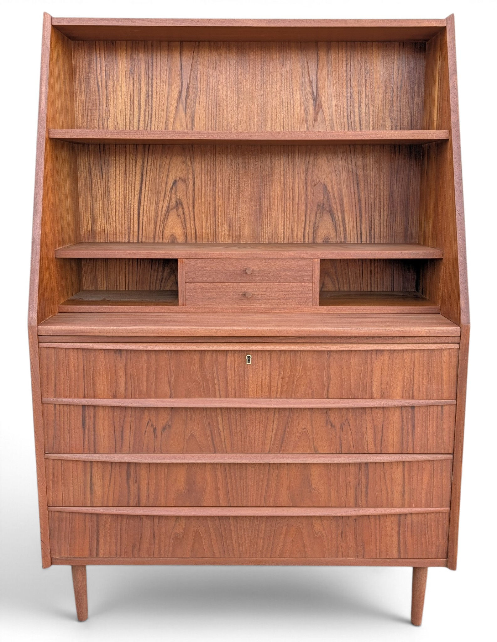 Teak Bookcase / Secretary - 1026209