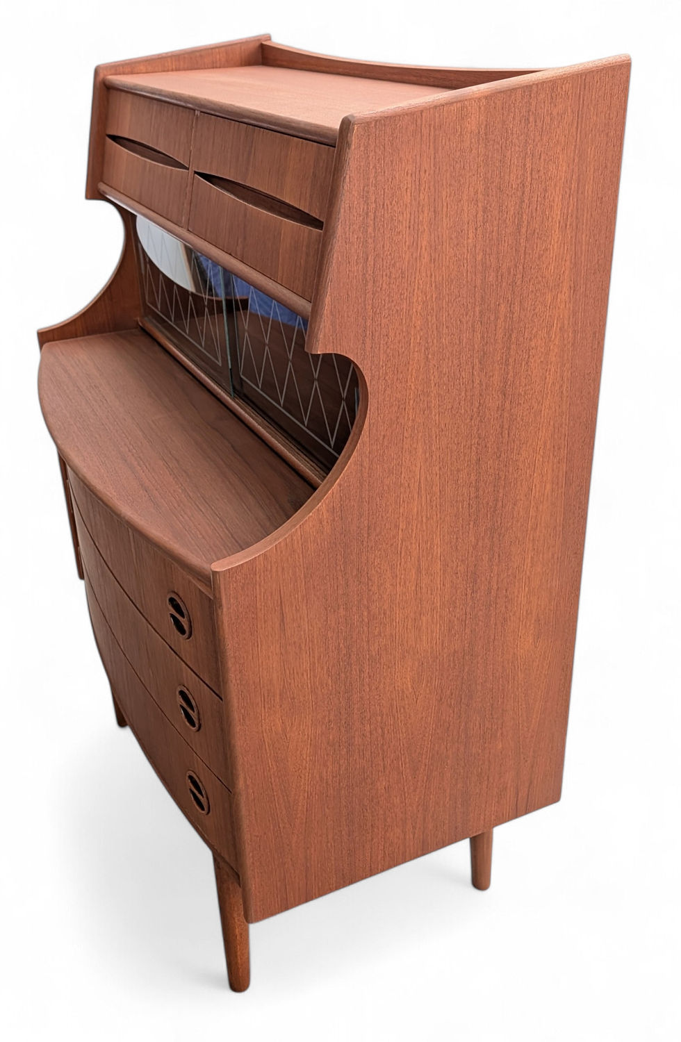 Thumbnail: (SOLD) Teak Secretary  - 042647