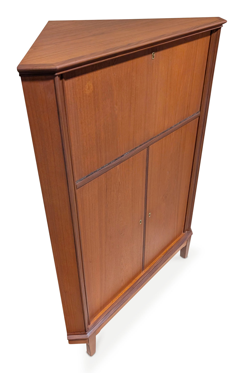 Thumbnail: (SOLD) Teak Corner Bar - 112502