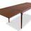 Thumbnail: (SOLD) Teak Dining Table w 2 Leaves - 122535