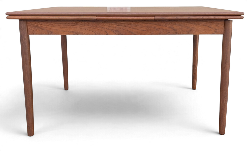 Thumbnail: Teak Dining Table w Two Hidden Leaves - 1026500