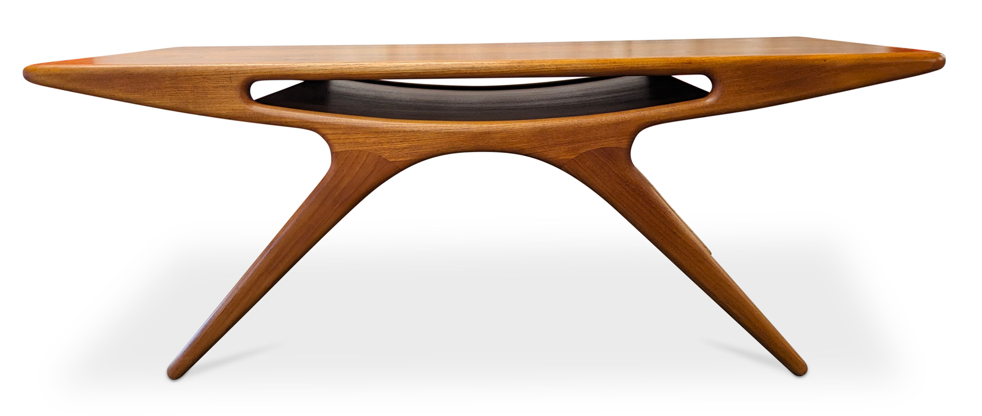 (SOLD) Smile Coffee Table by Johannes Andersen - 052434