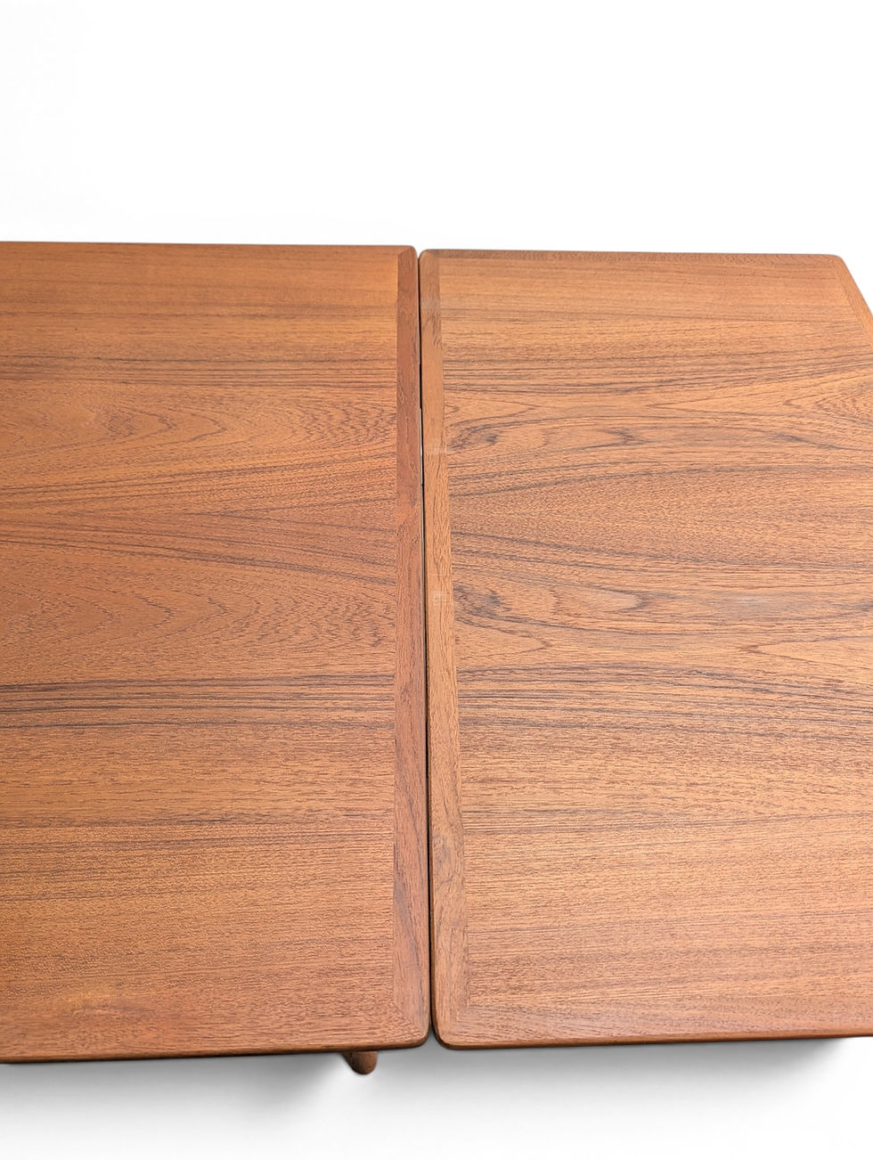 Thumbnail: Teak Dining Table w 2 Hidden Leaves - 052601
