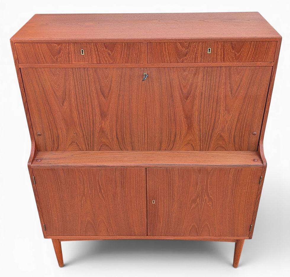 Thumbnail: Teak Desk Secretary - 062691